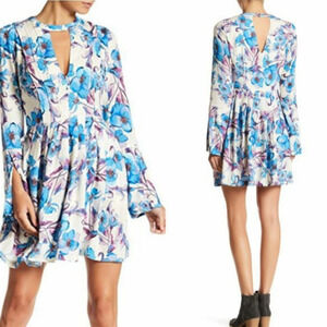 Free PeopleTegan Long‎ Sleeve Mini Dress